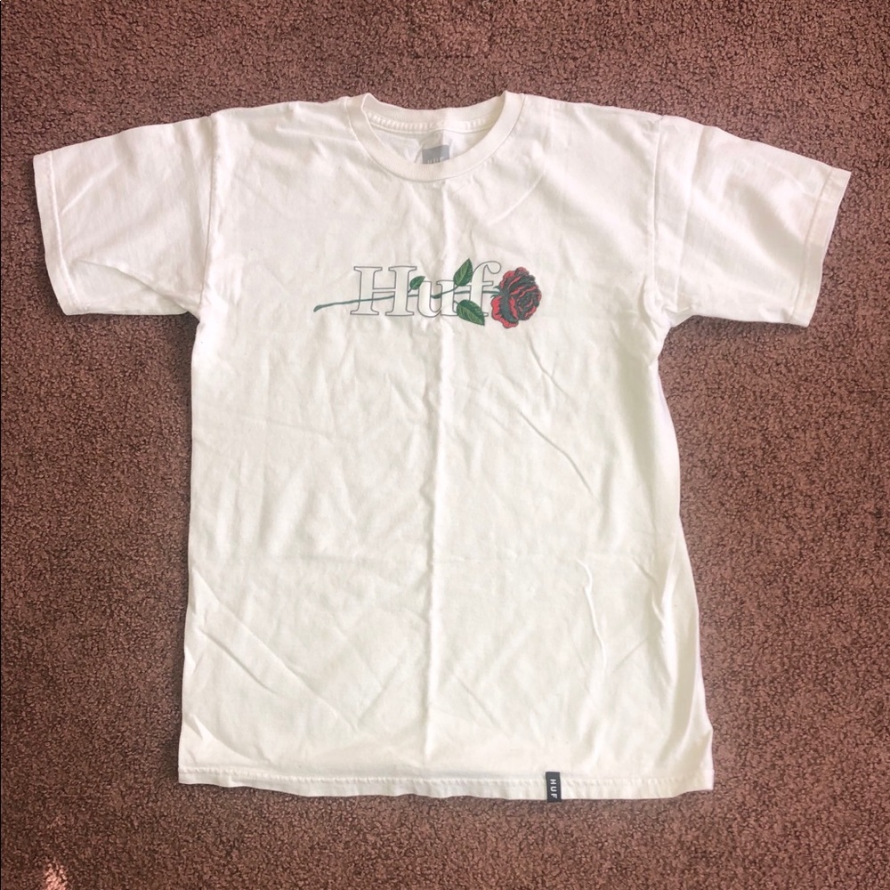 HUF rose t-shirt